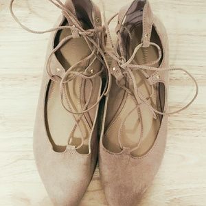 Blush Pink Ballet Flats